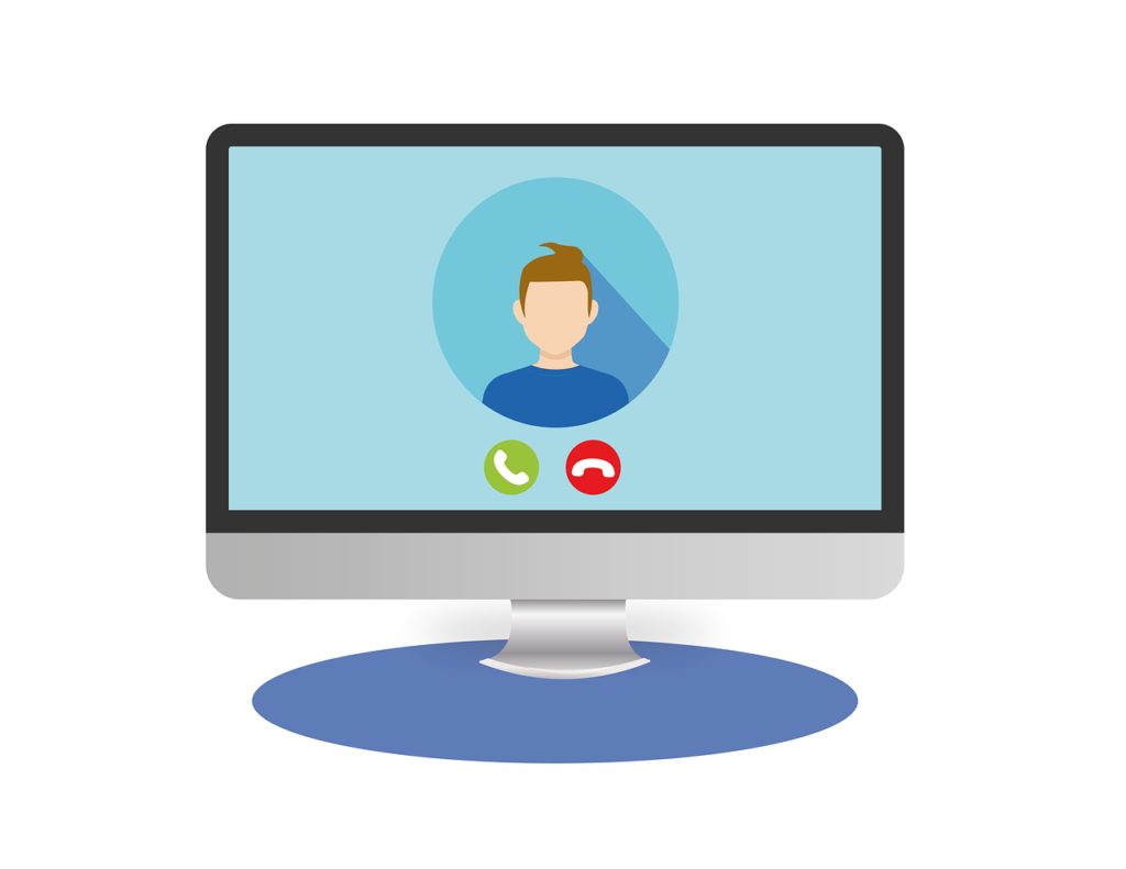 video conference, video call, call